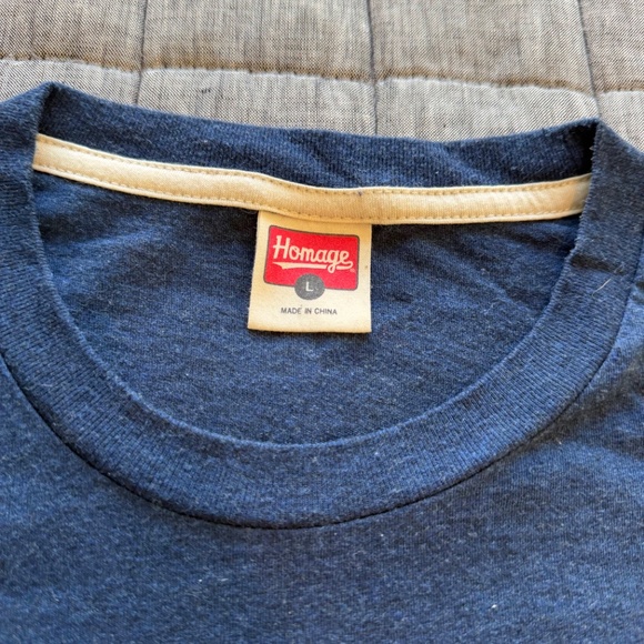 Homage Giovanni Reyna USMNT Jersey Tri-Blend T-Shirt - Navy - Large - Picture 2 of 2